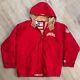 Vintage Starter San Francisco 49ers red hooded Parka