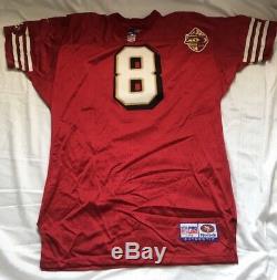 Vintage Steve Young #8 San Francisco 49ers Rebook Jersey Size XL