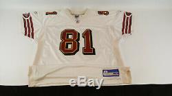 Vintage Terrell Owens San Francisco 49ers White Jersey Reebok 52 Authentic NFL