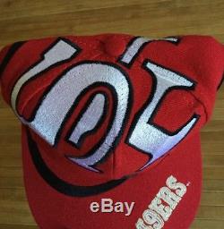 Vintage The Game Big Logo San Francisco 49ers Snapback Hat