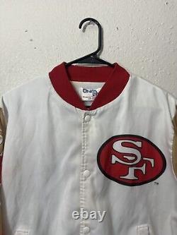 Vintage USA Chalk Line NFL San Francisco 49ers Fanimation Jacket Size Medium