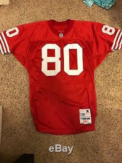Vintage Wilson Jerry Rice San Francisco 49ers Niners Authentic Jersey 44