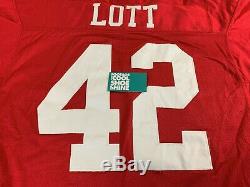 Vintage Wilson NFL San Francisco 49ers Ronnie Lott #42 Football Jersey 46 Large