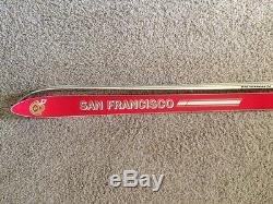 Vtg 1980's NEW- NFL San Francisco 49ERS Downhill Kneissl Collectible Snow Skiing