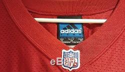 Vtg 1998 Jerry Rice 49ERS Adidas authentic JERSEY, signed, size 52