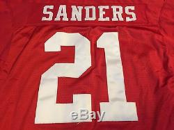 Vtg 90's Deion Sanders San Francisco 49ers Wilson Authentic Jersey 46 L NFL 75th