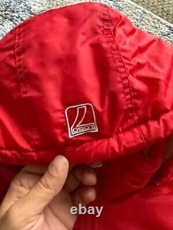 Vtg 90s NFL Proline San Francisco 49ers Shark tooth Hooded Jacket Sz L Logo 7 SF