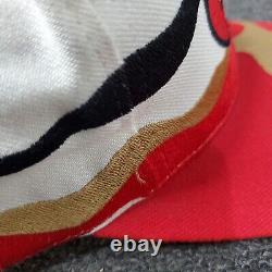 Vtg Apex One San Francisco 49ers Hat Proline Snapback Wave Splash White NFL Read