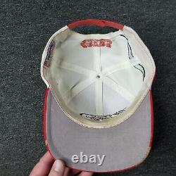 Vtg Apex One San Francisco 49ers Hat Proline Snapback Wave Splash White NFL Read