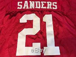Vtg Deion Sanders San Francisco 49ers Niners Wilson Authentic Jersey 46 L NWT