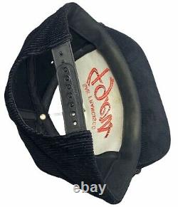 Vtg San Francisco 49ers Youngan Headwear Corduroy Snapback Slide Hat SF Niners