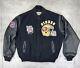 Vtg chalk line san francisco 49ers varsity jacket mens L black 1990 Super Bowl