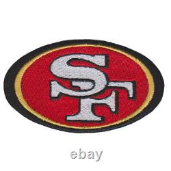 Wholesale San Francisco 49ers Nation Football Logo Size 3.2x1.8 Iron on Patch