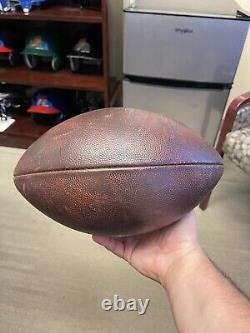 Wilson NFL San Francisco 49ers Team Issued Football Warm Up/Practice Used Duke