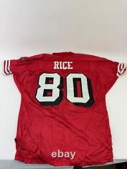 Wilson Pro Line Authentic #80 Jerry Rice San Francisco 49ers Jersey Sz 44 Large