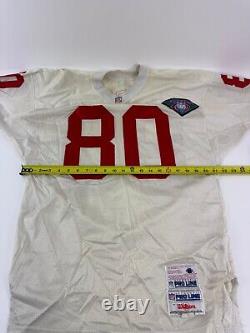 Wilson Proline San Francisco 49ers Jerry Rice 75th Anniversary Jersey 42 White