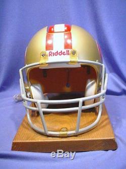 Working Fullsize San Francisco 49ers NFL Riddell Football Helmet Telephone VNice