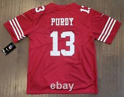YOUTH San Francisco 49ers #13 Brock Purdy Stitched Scarlet Gameday Jersey